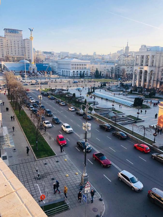 Amazing View Of Maydan! Lejlighed Kiev Eksteriør billede